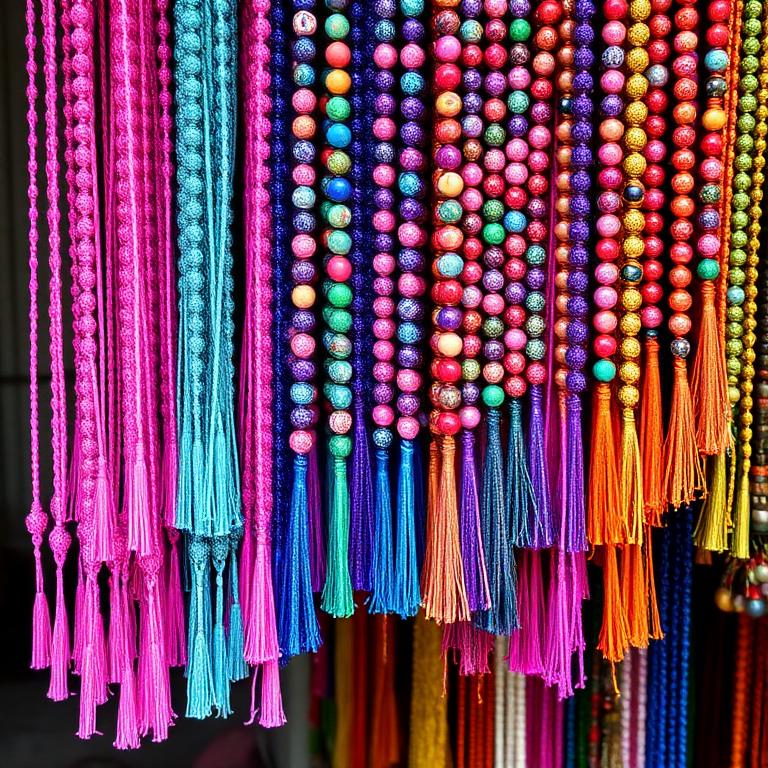 Rainbow Glitter Strands