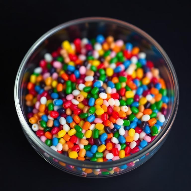 Mixed Seed Beads Jar